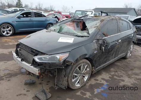 2019 Hyundai Ioniq Limited z USA, uszkodzony, nr VIN KMHC85LC8KU116286